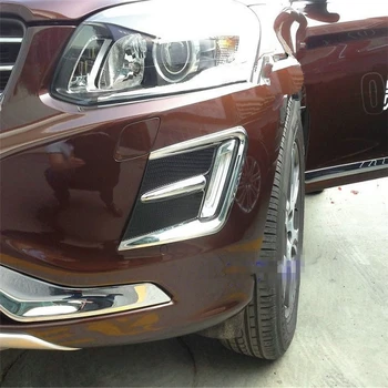 WELKINRY car auto cover styling For Volvo XC60 2014 2015 2016 2017 ABS chrome front head fog lamp light trim
WELKINRY car auto cover styling For Volvo XC60 2014 2015 2016 2017 ABS chrome front head fog lamp light trim