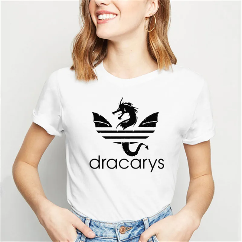 Dracarys Game of Thrones t shirt Mother of Dragons Daenerys Women tshirt Aesthetic Clothes Vintage Harajuku Camiseta Mujer Tops
Dracarys Game of Thrones t shirt Mother of Dragons Daenerys Women tshirt Aesthetic Clothes Vintage Harajuku Camiseta Mujer Tops