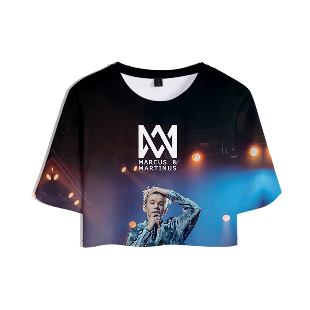 Marcus&Martinus 3D Printed Women Crop Tops Fashion Summer Short Sleeve T-shirts 2019 Hot Sale Casual Streetwear T shirts
Marcus&Martinus 3D Printed Women Crop Tops Fashion Summer Short Sleeve T-shirts 2019 Hot Sale Casual Streetwear T shirts