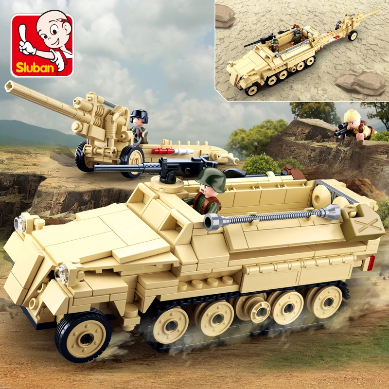 Sluban compatible LGSet Military Tank world war ii German Army figures troops Building Blocks Bricks Helicopter Model Toys
Sluban compatible LGSet Military Tank world war ii German Army figures troops Building Blocks Bricks Helicopter Model Toys