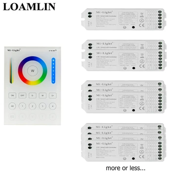 Led Controller Mi light B8 Touch Panel 2.4G RGB+CCT Remote WL-BOX1 Control Ls2 5 In 1 For RGB/RGBW/RGBWW/RGB+CCT Led Strip
Led Controller Mi light B8 Touch Panel 2.4G RGB+CCT Remote WL-BOX1 Control Ls2 5 In 1 For RGB/RGBW/RGBWW/RGB+CCT Led Strip