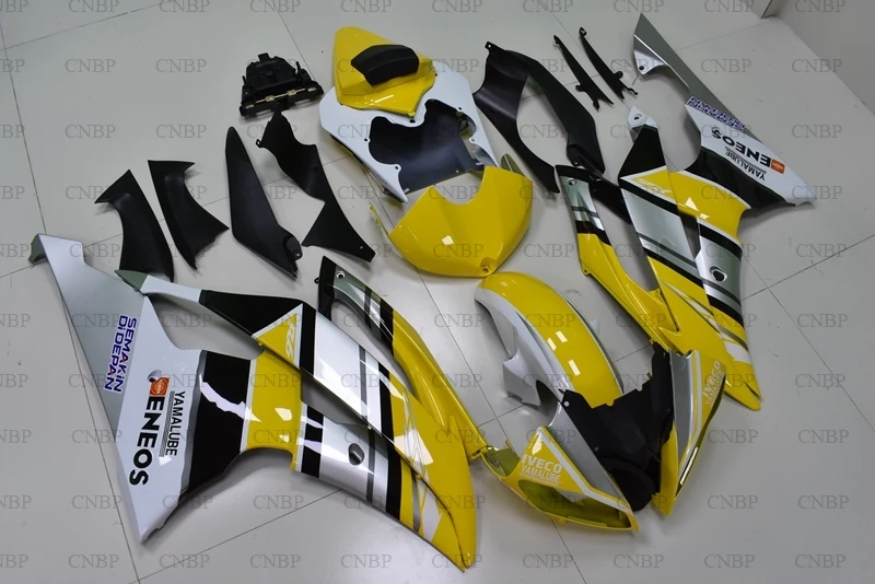 for YAMAHA YZFR6 2015 Fairing Kits YZF R6 2008 - 2015 Yellow Black Fairing YZF R6 2014 Motorcycle Fairing