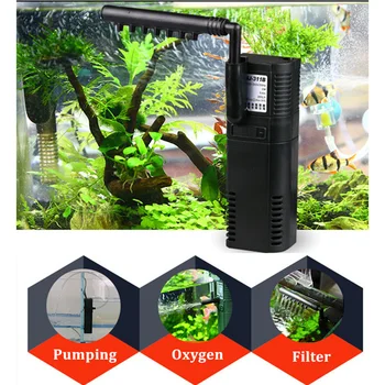 Mini Aquarium Internal Filter Multi-function Submersible Aqurium Water Pump Filter Add Oxygen For Fish Turtle Tank
Mini Aquarium Internal Filter Multi-function Submersible Aqurium Water Pump Filter Add Oxygen For Fish Turtle Tank