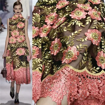 2019 New Design African cord lace with stones wholesale price French lace fabric High quality guipure lace fabric for party
2019 New Design African cord lace with stones wholesale price French lace fabric High quality guipure lace fabric for party