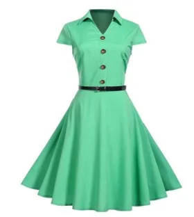 2019 Elegant Black Dresses Short Sleeve Robe Big Swing Retro Dress Casual Party Rockabilly 50s 60s Vintage Women Clothing
2019 Elegant Black Dresses Short Sleeve Robe Big Swing Retro Dress Casual Party Rockabilly 50s 60s Vintage Women Clothing