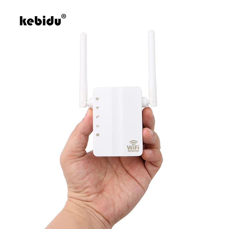 

kebidu 2.4GHz 300Mbps Super Speed Mini Wireless WIFI Router Repeater Range Extender Signal Booster Mode 802.11n/b/g Network