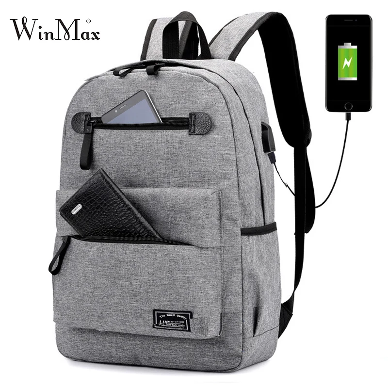 Computer Laptop USB Backpack School Bag Pack For Teenage Student Bag Business Backpack Male Unisex Waterproof Travel Backpack
Computer Laptop USB Backpack School Bag Pack For Teenage Student Bag Business Backpack Male Unisex Waterproof Travel Backpack