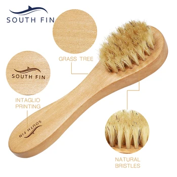 South Fin Natural Grass Tree Bristle Hair Facial Cleansing Massage Care Brush Cleaning Tool
South Fin Natural Grass Tree Bristle Hair Facial Cleansing Massage Care Brush Cleaning Tool