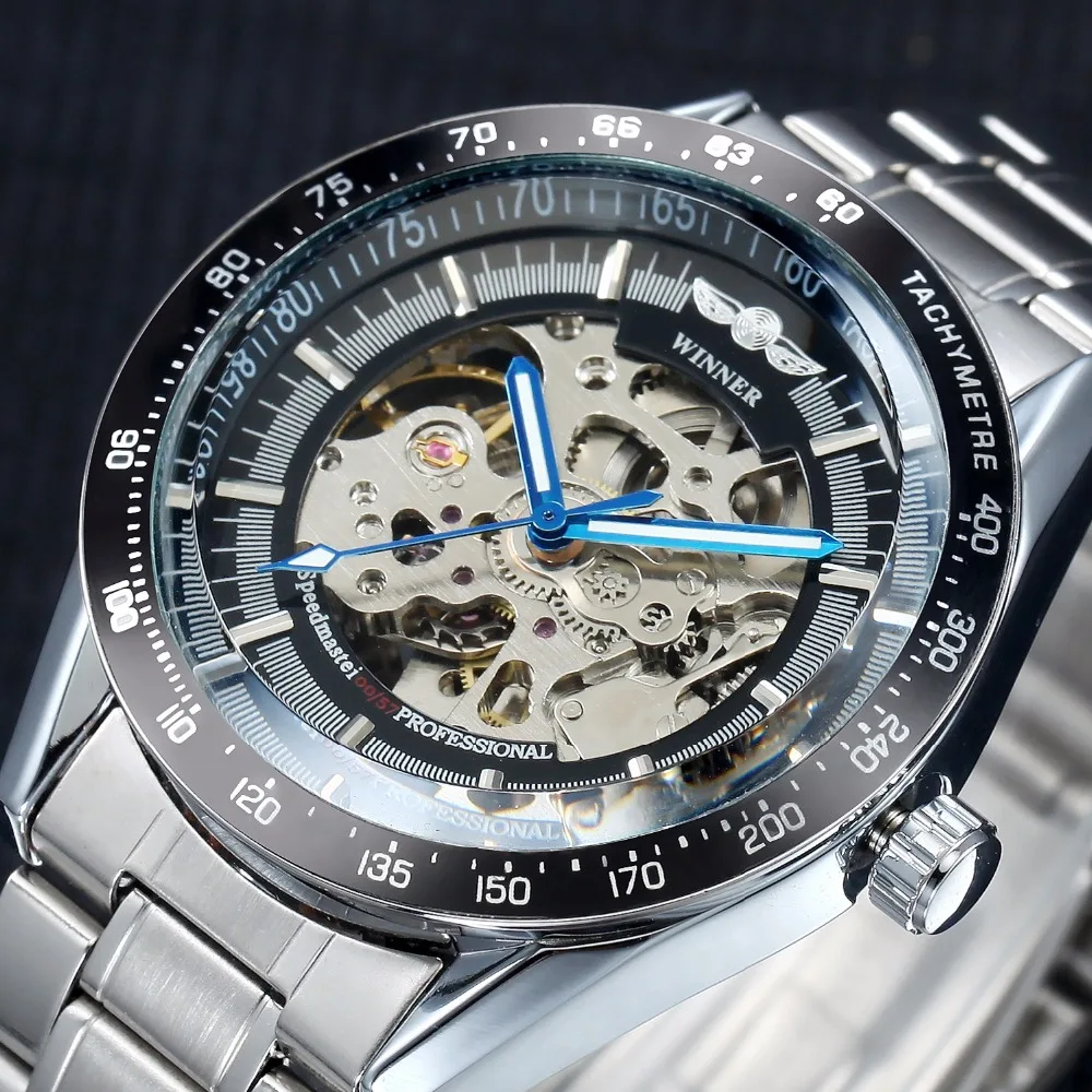 2019 Full Stainless Steel Watch Men Skeleton Watch Man Automatic Mechanical Watch Self-Wind Male Clock Silver Relogio Masculino
2019 Full Stainless Steel Watch Men Skeleton Watch Man Automatic Mechanical Watch Self-Wind Male Clock Silver Relogio Masculino