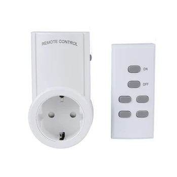 ESPLENTY Smart Plug Remote Control Wireless Outlet EU Socket (1 Socket+1 Remote)
ESPLENTY Smart Plug Remote Control Wireless Outlet EU Socket (1 Socket+1 Remote)
