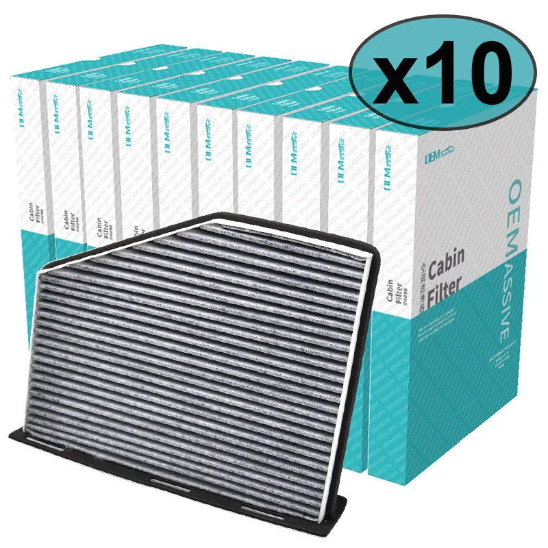 10x Car Carbon Cabin Air Conditioning Filter For Audi A3 Q3 TT Quattro VW Golf Beetle Touran Eos CC SEAT Leon Alhambra
10x Car Carbon Cabin Air Conditioning Filter For Audi A3 Q3 TT Quattro VW Golf Beetle Touran Eos CC SEAT Leon Alhambra
