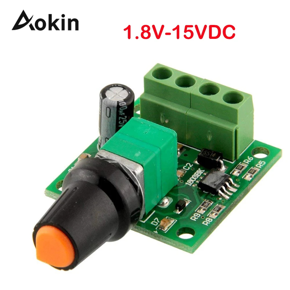 DC 6V 12V 30W Motor Speed Controller PWM Switch Variable Speed Regulator Module