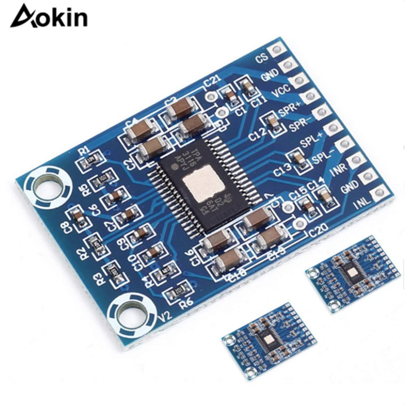 TPA3116D2 XH-M562 50 Вт + 50 Вт двухканальный Мини-Цифровой усилитель класса D 50 Вт Плата усилителя мощности DC 12 в-24 в 2X50 Вт
TPA3116D2 XH-M562 50 Вт + 50 Вт двухканальный Мини-Цифровой усилитель класса D 50 Вт Плата усилителя мощности DC 12 в-24 в 2X50 Вт