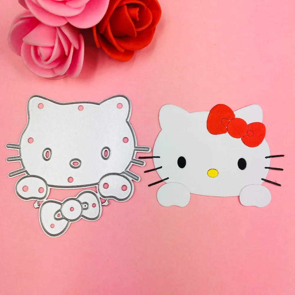 Beautiful cat Metal Cutting Dies Stencils for DIY Scrapbooking Stamp/photo album Decorative Embossing DIY Paper Cards
Beautiful cat Metal Cutting Dies Stencils for DIY Scrapbooking Stamp/photo album Decorative Embossing DIY Paper Cards