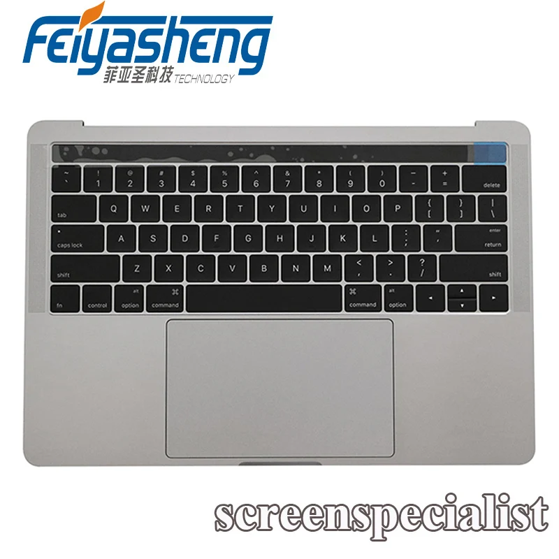 661-05334 Silver Top Case with Battery for Macbook Pro 13" A1706 Topcase with US keybaord 2016
661-05334 Silver Top Case with Battery for Macbook Pro 13" A1706 Topcase with US keybaord 2016