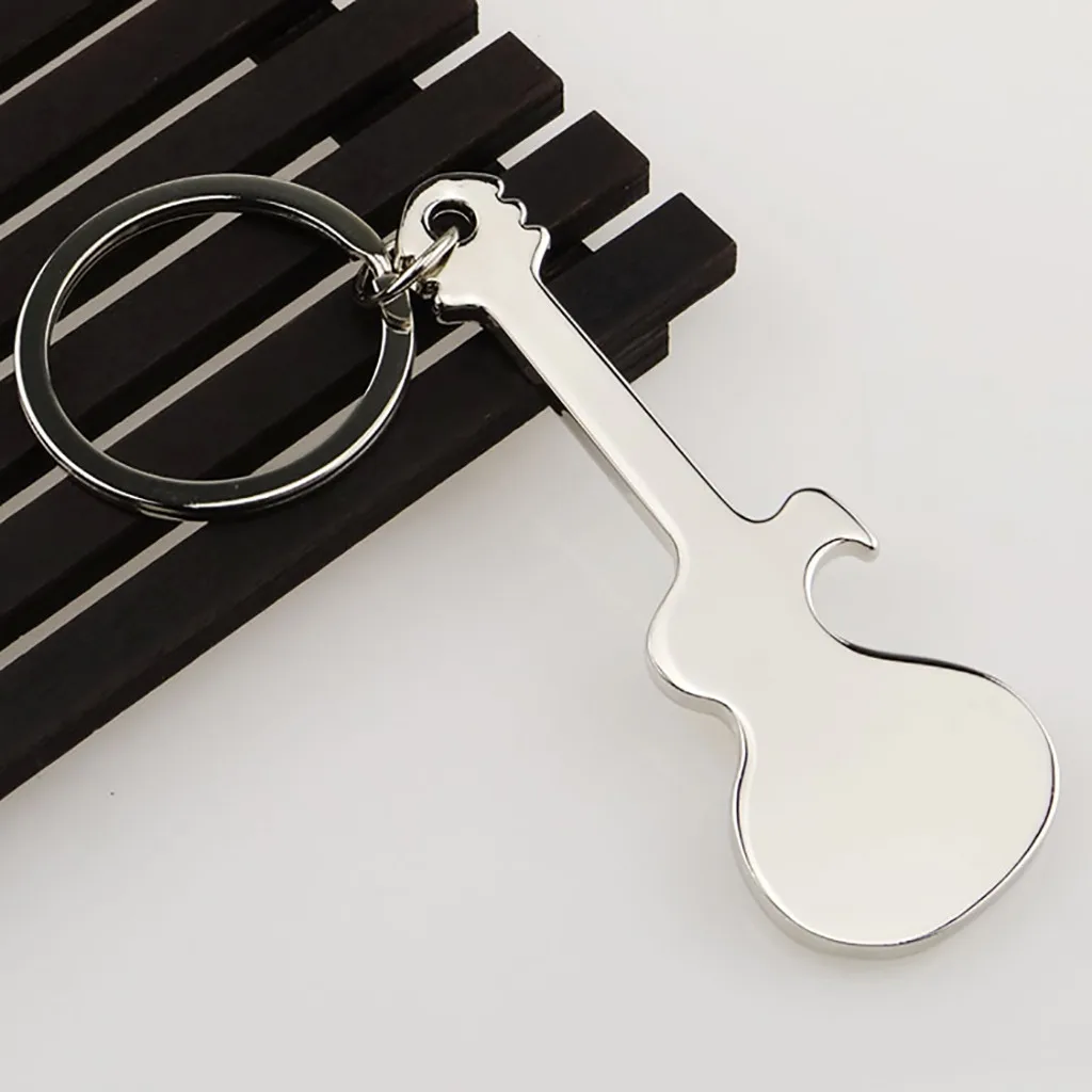 Pocket Small Metal Alloy Beer Bottle Opener Tool Guitar Keyring Keychain Gift Men Women Keychain Toy
Pocket Small Metal Alloy Beer Bottle Opener Tool Guitar Keyring Keychain Gift Men Women Keychain Toy