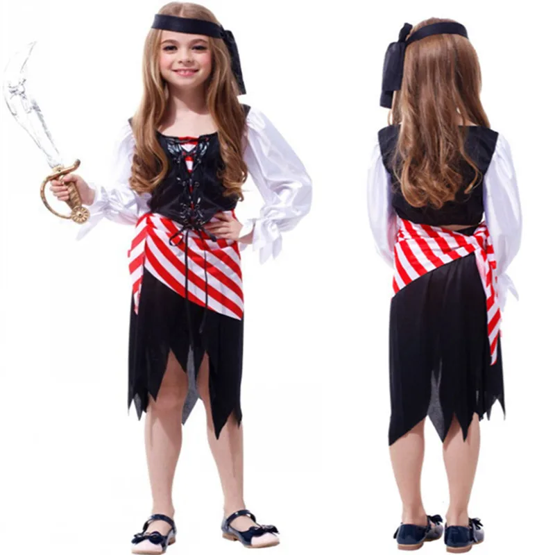 Children's Day Pirate Costumes Girls Cosplay Birthday Halloween Christmas Cosplay Costume Children Kids Lovely Playful Clothes
Children's Day Pirate Costumes Girls Cosplay Birthday Halloween Christmas Cosplay Costume Children Kids Lovely Playful Clothes