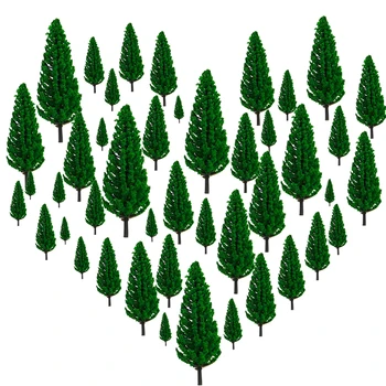 20/33/44pcs 3.8-16cm(1.5-6.3inch) Height Pine Tree Model Sand Table Scenery Building Accessories for Ho 1:85 Scale Toy Train
20/33/44pcs 3.8-16cm(1.5-6.3inch) Height Pine Tree Model Sand Table Scenery Building Accessories for Ho 1:85 Scale Toy Train