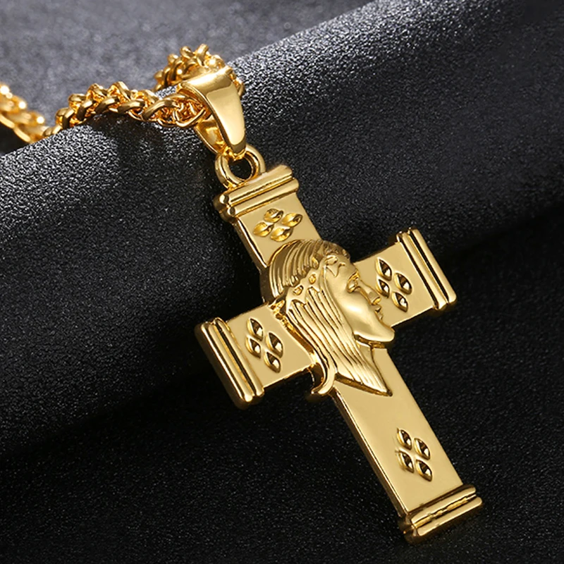 SONYA New Christian Cross Necklace and Jesus Christ Cross Pendant Rosary Necklace Mens Womens Unisex JewelryReligion Necklace
SONYA New Christian Cross Necklace and Jesus Christ Cross Pendant Rosary Necklace Mens Womens Unisex JewelryReligion Necklace