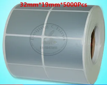 Free Delivery heat transfer printer paper tags matte silver PET handmade sticker 32* 19mm * 5000Pcs For blank barcode labels
Free Delivery heat transfer printer paper tags matte silver PET handmade sticker 32* 19mm * 5000Pcs For blank barcode labels