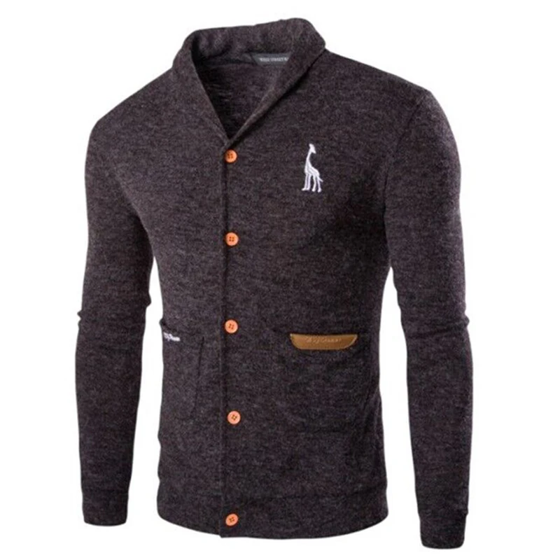 Vogue New Fashion Autumn Mens Sweaters V-Neck Splice Thin Cardigan Casual Coat Men Sweater Knitwear Deer Embroidery Top
Vogue New Fashion Autumn Mens Sweaters V-Neck Splice Thin Cardigan Casual Coat Men Sweater Knitwear Deer Embroidery Top