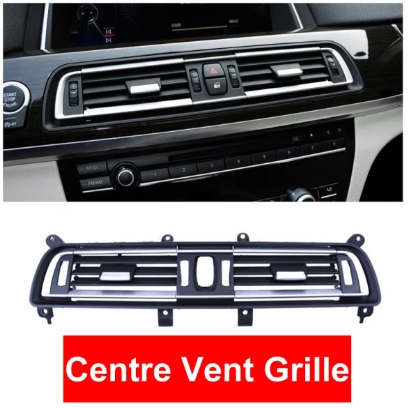 Car ABS Centre Middle Interior Air Conditioning AC Vent Grill Outlet Panel Chrome Plate For BMW 7 series F01 F02 730 735 740 750
Car ABS Centre Middle Interior Air Conditioning AC Vent Grill Outlet Panel Chrome Plate For BMW 7 series F01 F02 730 735 740 750
