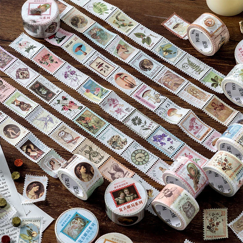 2.5cm*5m Retro Flower Painting Stamp Washi Tape Stickers Scrapbooking Masking Tape School Office Supplies Bullet Journal sl2095
2.5cm*5m Retro Flower Painting Stamp Washi Tape Stickers Scrapbooking Masking Tape School Office Supplies Bullet Journal sl2095
