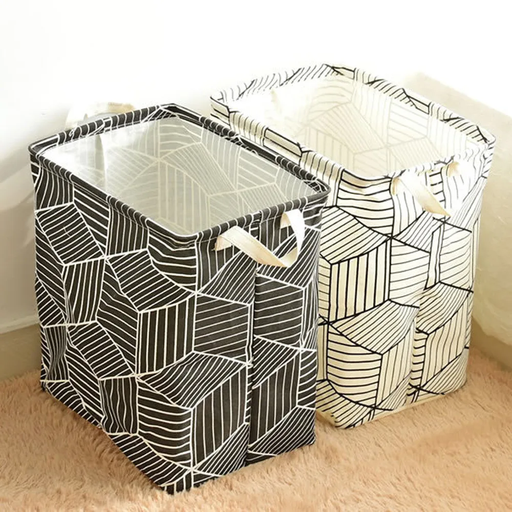 Storage bucket folding laundry basket cotton linen waterproof PE paint dirty clothes sundries toy basket storage box L0508
Storage bucket folding laundry basket cotton linen waterproof PE paint dirty clothes sundries toy basket storage box L0508