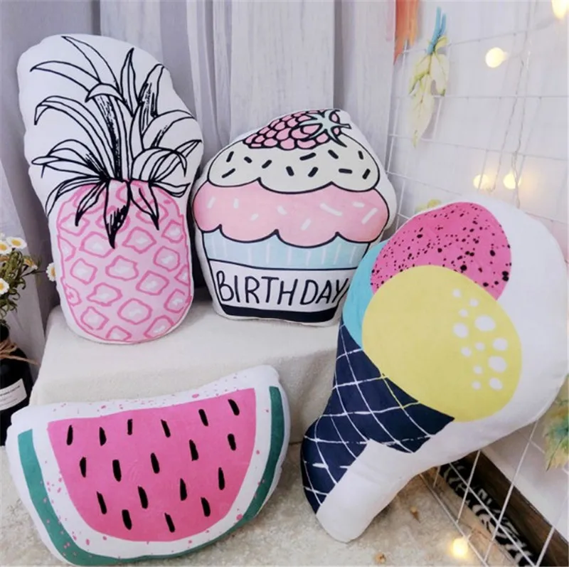 Ins Creative Simulation Summer Cool Watermelon Fruit Pillow Ice Cream Drinks Cushions Decoration Throw Pillow
Ins Creative Simulation Summer Cool Watermelon Fruit Pillow Ice Cream Drinks Cushions Decoration Throw Pillow