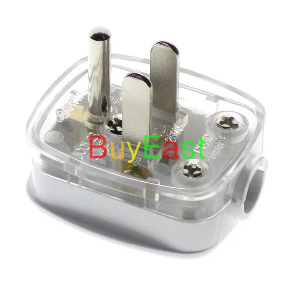 US, Canada North American 3 Pin Grounded DIY Rewireable Power Plug AC100~250V 10A
US, Canada North American 3 Pin Grounded DIY Rewireable Power Plug AC100~250V 10A
