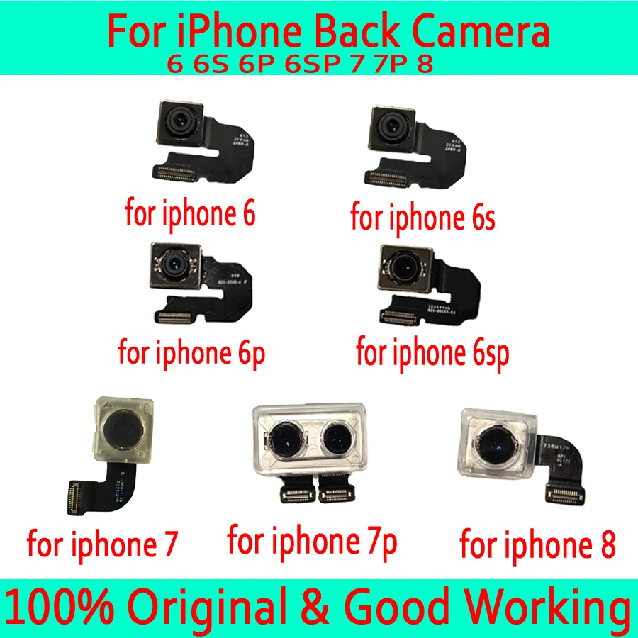YMJ Original Camera with Flash Module Sensor Flex Cable for iphone 6 6 Plus 6S 6S Plus 7 7Plus 8 8P X XR XS XS MAX Rear Camera
YMJ Original Camera with Flash Module Sensor Flex Cable for iphone 6 6 Plus 6S 6S Plus 7 7Plus 8 8P X XR XS XS MAX Rear Camera