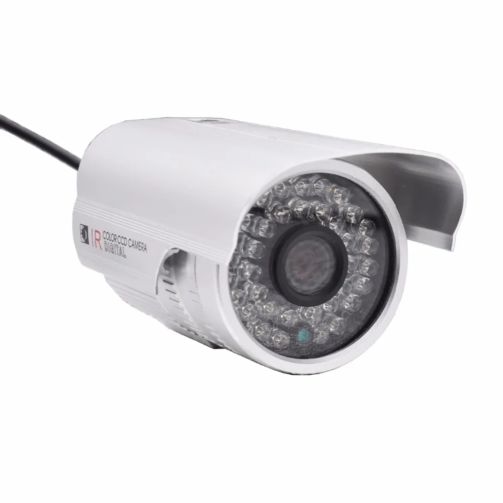 

Infrared Closed System Bullet Camera Waterproof Outdoor H.264 PAL NTSC CCTV Camreas CMOS 800TVL 2.6mm Security Surveillance