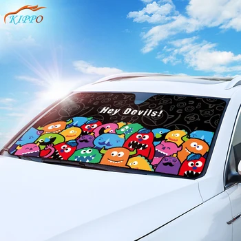 KIPPO Car Sun Shade Windshield Sunshades Cartoon Double-deck Aluminum Foil Parasol Coche Parasol Coche Parabrisas Delantero
KIPPO Car Sun Shade Windshield Sunshades Cartoon Double-deck Aluminum Foil Parasol Coche Parasol Coche Parabrisas Delantero