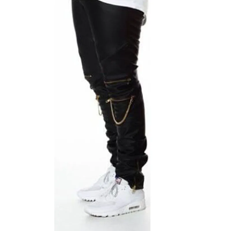 Men Harem Pants 2017 Justin Bieber Jeans Men Fashion Pants Joggers Zippers Faux Leather Pant Street Dance Hiphop Clothes Man P08
Men Harem Pants 2017 Justin Bieber Jeans Men Fashion Pants Joggers Zippers Faux Leather Pant Street Dance Hiphop Clothes Man P08