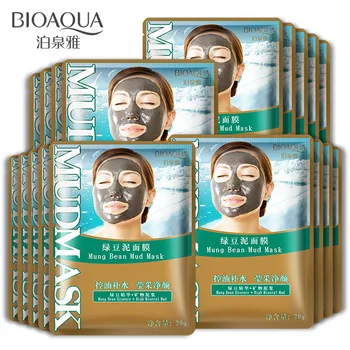 BIOAQUA Mung Bean Mud Deep Cleaning Mask Acne Treatment Remove Blackhead Oil Control Facial Masks Shrink Pores Mud Mask
BIOAQUA Mung Bean Mud Deep Cleaning Mask Acne Treatment Remove Blackhead Oil Control Facial Masks Shrink Pores Mud Mask