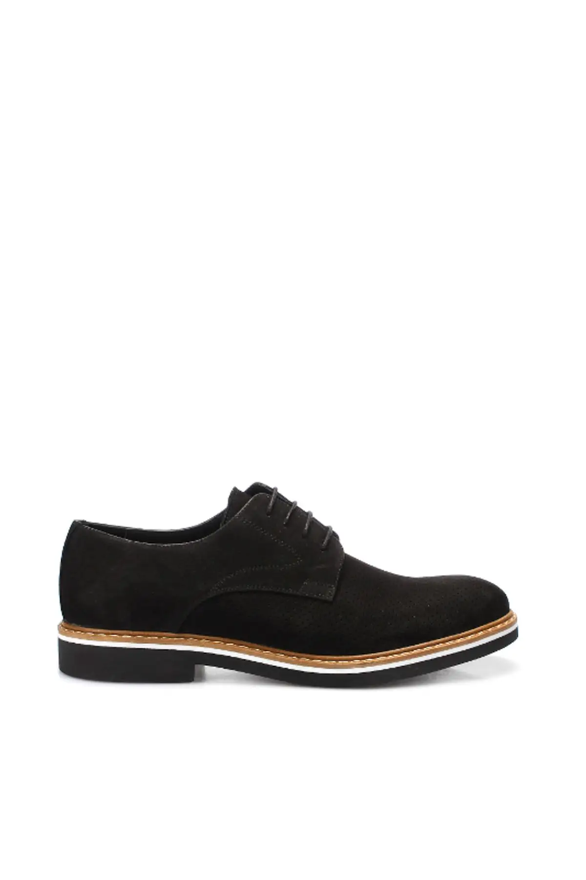 Черные мужские туфли из натуральной кожи с жемчугом 120130006459 | Обувь