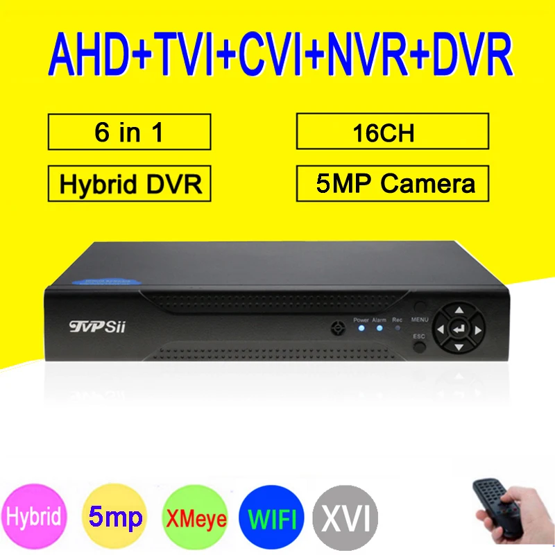 Hisiclion Sensor Blue ray Exterior 16ch Four in One 1080P/ 960P/720P/960H Coaxial AHD TVI NVR DVR Only Free Shipping To Russia
Hisiclion Sensor Blue ray Exterior 16ch Four in One 1080P/ 960P/720P/960H Coaxial AHD TVI NVR DVR Only Free Shipping To Russia