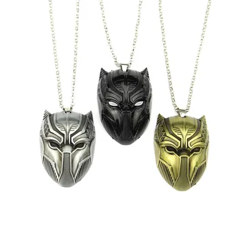 Wholesale Movie Souvenir Civil War Necklace Black Panther Necklace Avengers Wakanda Pendant Necklace For Women Men Jewelry
Wholesale Movie Souvenir Civil War Necklace Black Panther Necklace Avengers Wakanda Pendant Necklace For Women Men Jewelry