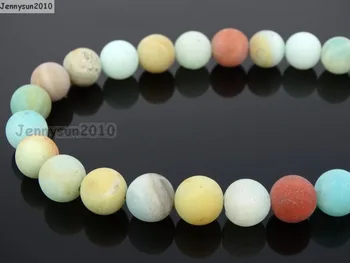 Natural Matte Multi-Colored Amazonite 6mm Frosted Gems stones Round Ball Loose Spacer Beads 15'' 5 Strands/ Pack
Natural Matte Multi-Colored Amazonite 6mm Frosted Gems stones Round Ball Loose Spacer Beads 15'' 5 Strands/ Pack