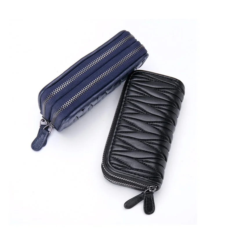 Women Wallet 2019 Key Chain Wallet Ladies 100% Sheepskin Genuine Leather Purses And Handbags Handmade Knitting High Quality
Women Wallet 2019 Key Chain Wallet Ladies 100% Sheepskin Genuine Leather Purses And Handbags Handmade Knitting High Quality
