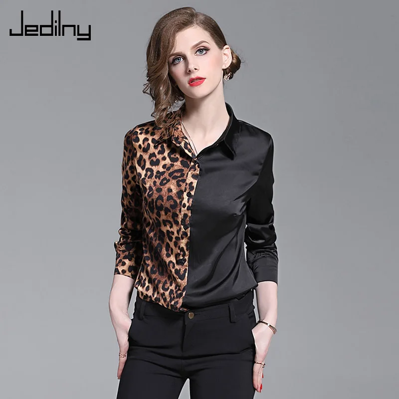 Women Casual Blouse 2019 Summer Fashion Leopard Blouse Contrast Color Ladies Tops Print Shirt blusas Mujer de Moda 2019
Women Casual Blouse 2019 Summer Fashion Leopard Blouse Contrast Color Ladies Tops Print Shirt blusas Mujer de Moda 2019
