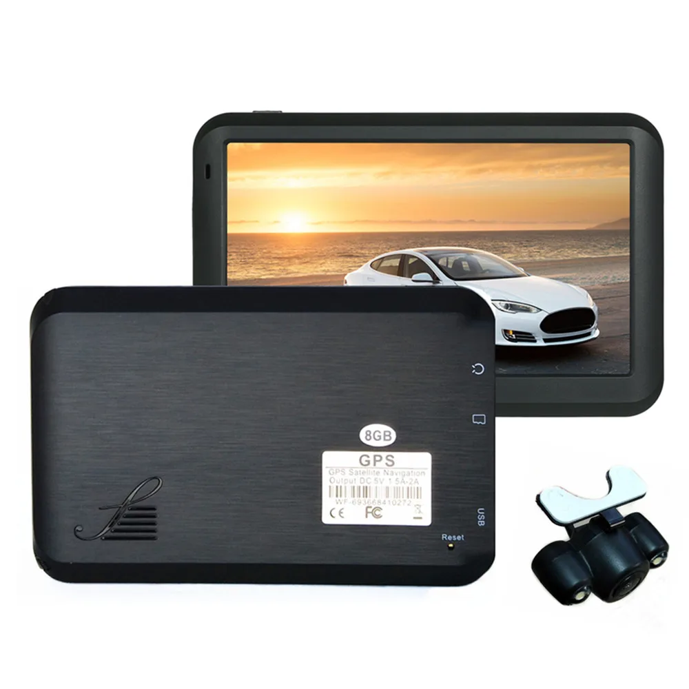 New 5" Touch Screen Car GPS Navigation Sat Nav CPU800M 8GB FM with Bluetooth AV-IN, Rearview camera optional
New 5" Touch Screen Car GPS Navigation Sat Nav CPU800M 8GB FM with Bluetooth AV-IN, Rearview camera optional