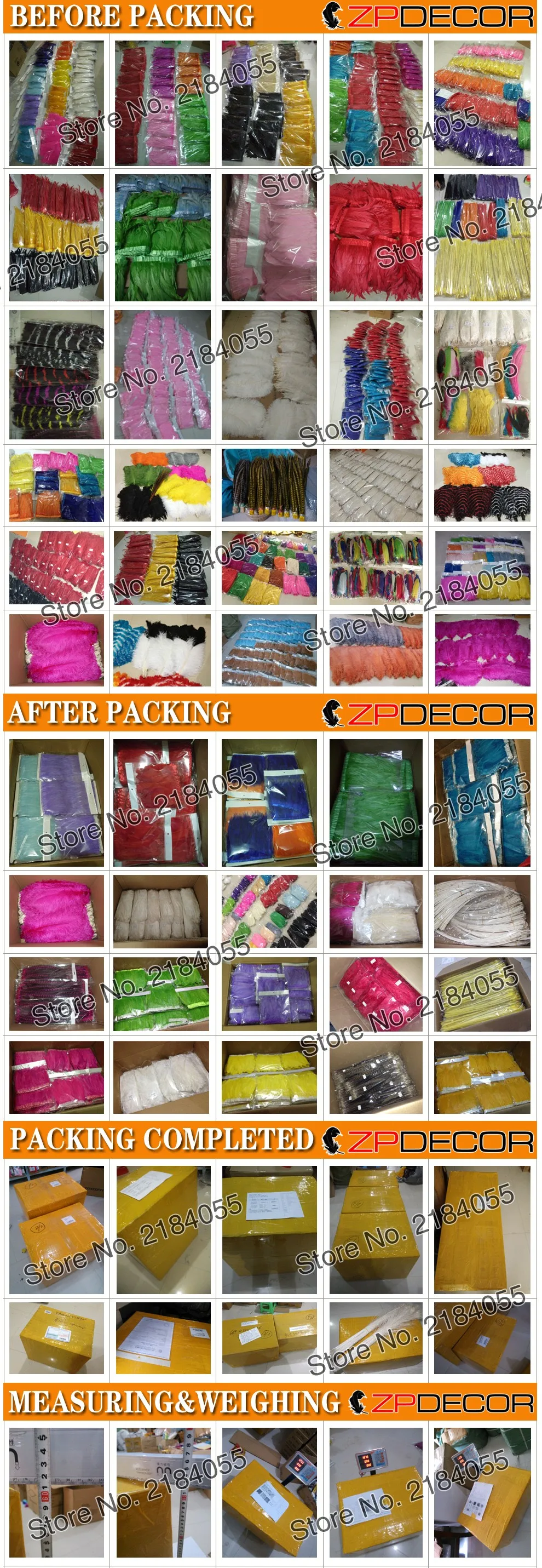 package details showing