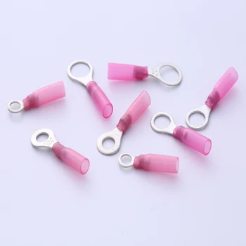 Red Heat Shrink Insulated Ring Wire Terminal and Tinned copper Adhesive Marine Grade 22-16AWG #4 #8 #10, 1/4 5/16 3/8
Red Heat Shrink Insulated Ring Wire Terminal and Tinned copper Adhesive Marine Grade 22-16AWG #4 #8 #10, 1/4 5/16 3/8