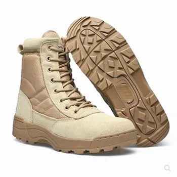 High Quality Military Army Boots Tactical Boots Men botas Leather Shoes Tan Color
High Quality Military Army Boots Tactical Boots Men botas Leather Shoes Tan Color