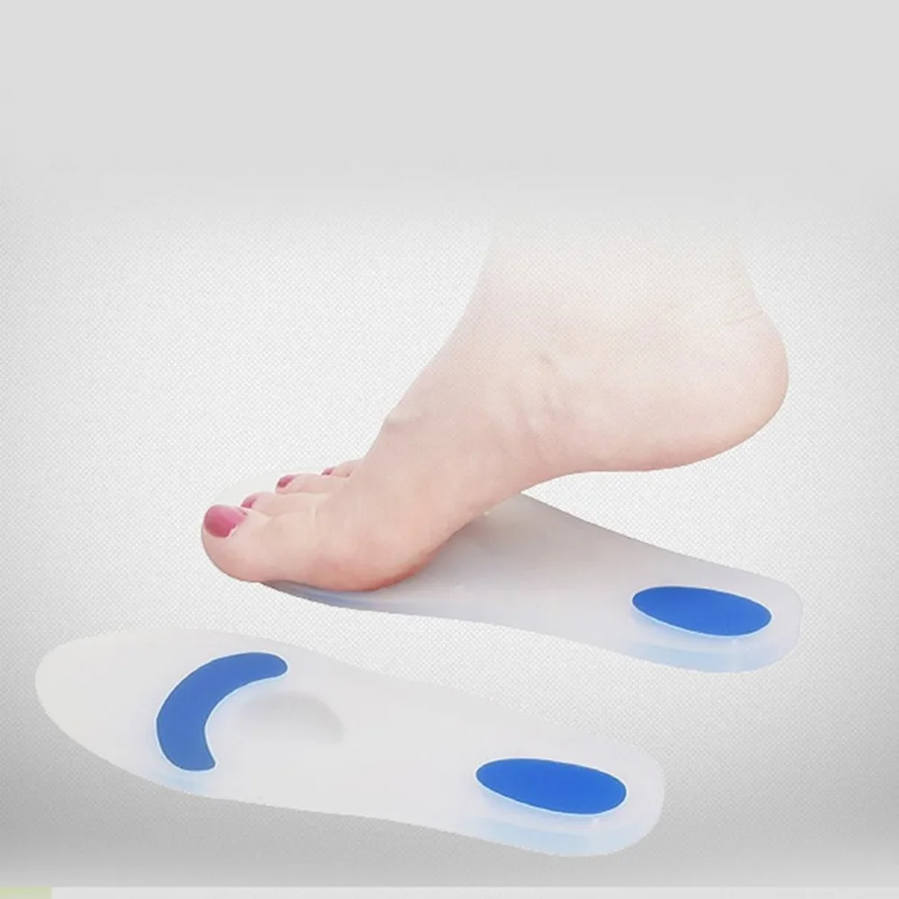 Medicine Silicone Physiotherapy Insoles Heel Spurs Achilles Tendon Fasciitis Orthopedic Thicken Arch Support Massage Insoles
Medicine Silicone Physiotherapy Insoles Heel Spurs Achilles Tendon Fasciitis Orthopedic Thicken Arch Support Massage Insoles