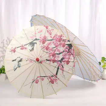 Performance Decor Classical Chinese Art Paint Oil Paper Umbrella Bird Plum Blossom Pattern Umbrella Costume Accessories
Performance Decor Classical Chinese Art Paint Oil Paper Umbrella Bird Plum Blossom Pattern Umbrella Costume Accessories