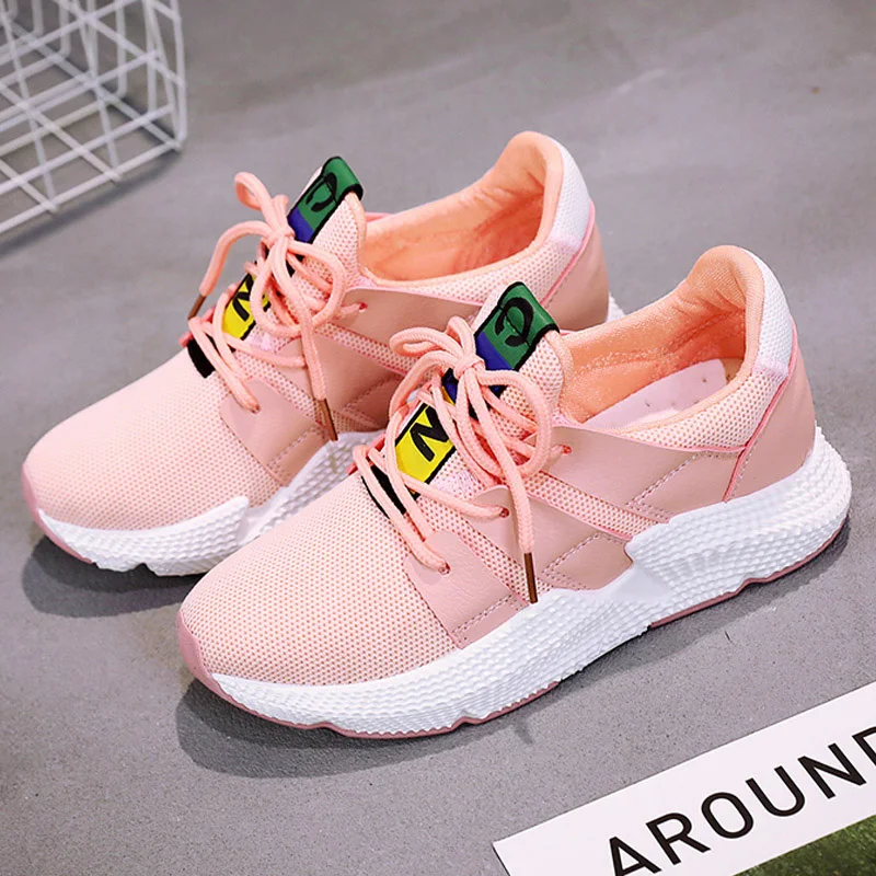 Women's Casual Shoes 2019 Spring summer Mesh Flats shoes Lace-Up Walking Sneakers for woman Vulcanized Shoes Breathable
Women's Casual Shoes 2019 Spring summer Mesh Flats shoes Lace-Up Walking Sneakers for woman Vulcanized Shoes Breathable