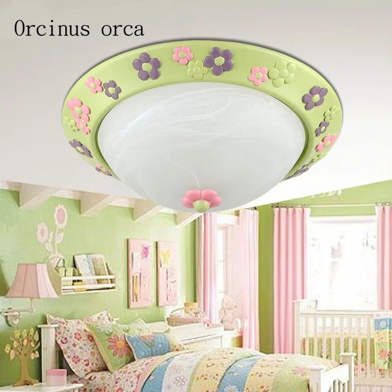 European garden flower ceiling lamp Girl Bedroom Princess bedroom children room lamp flower carving resin LED ceiling lamp
European garden flower ceiling lamp Girl Bedroom Princess bedroom children room lamp flower carving resin LED ceiling lamp