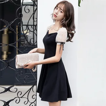2019New Plus Size Ladies Summer Dress bow beaded puff sleeves square collar beautiful slim fit party dress casual Vestidos XXXXL
2019New Plus Size Ladies Summer Dress bow beaded puff sleeves square collar beautiful slim fit party dress casual Vestidos XXXXL